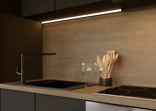 نصب چراغ زیر کابینتی