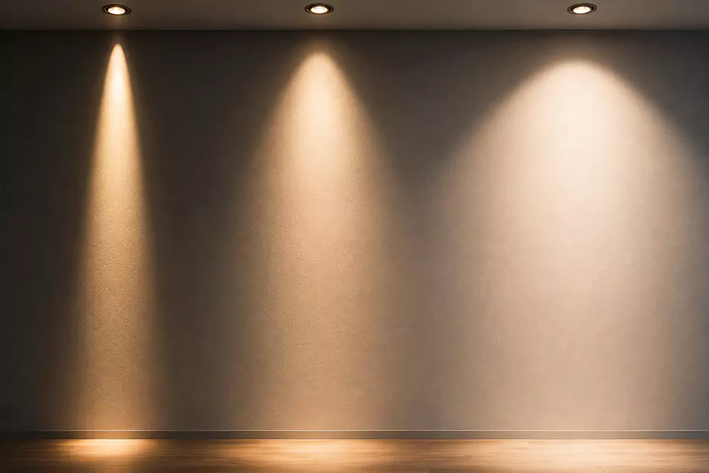 زاویه پخش نور چیست؟