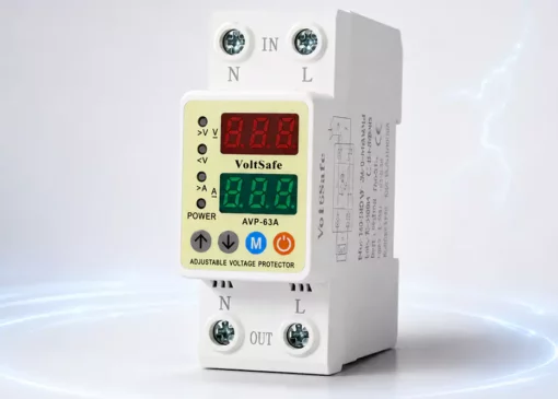 آموزش نصب و تنظیم محافظ ولتاژ 63 آمپر VoltSafe