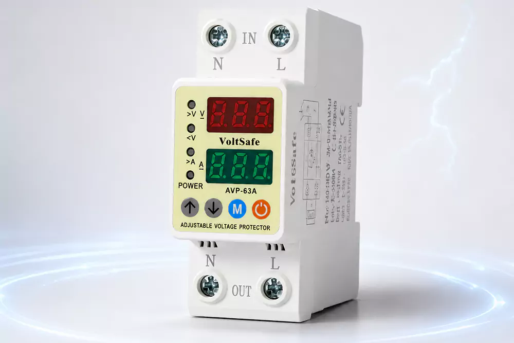 آموزش نصب و تنظیم محافظ ولتاژ 63 آمپر VoltSafe