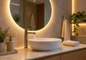 نورپردازی آینه در فضاهای مختلف