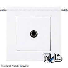 فیش بلندگو دلند الکتریک مدل آسا پلکسی سفید