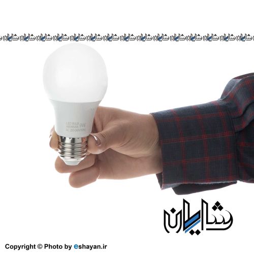 لامپ حبابی 20 وات تک تاب