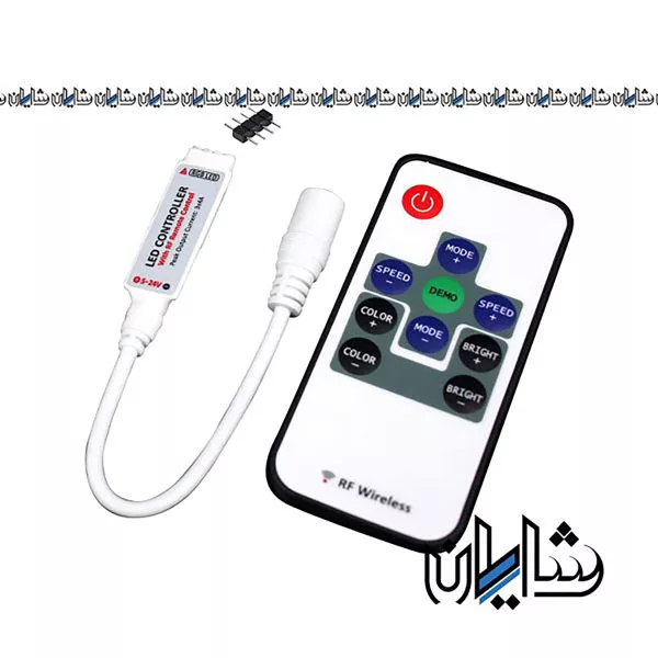 كنترلر RGB رادیویی 12 آمپر Emax مدل wireless
