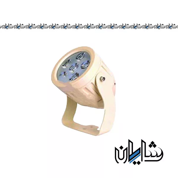 چراغ نما 12 وات 6*2 بدنه کرم EDC