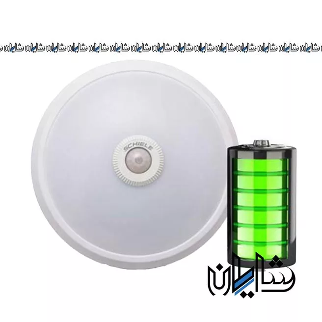 چراغ اظطراری سنسوردار 15 وات SMD شیله دارای باطری SC 976E