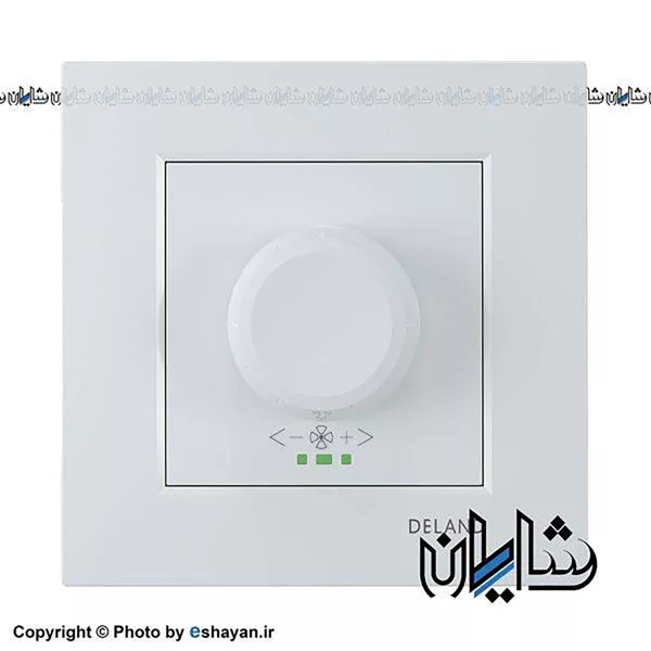 دیمر فن دلند الکتریک مدل آسا پلکسی سفید