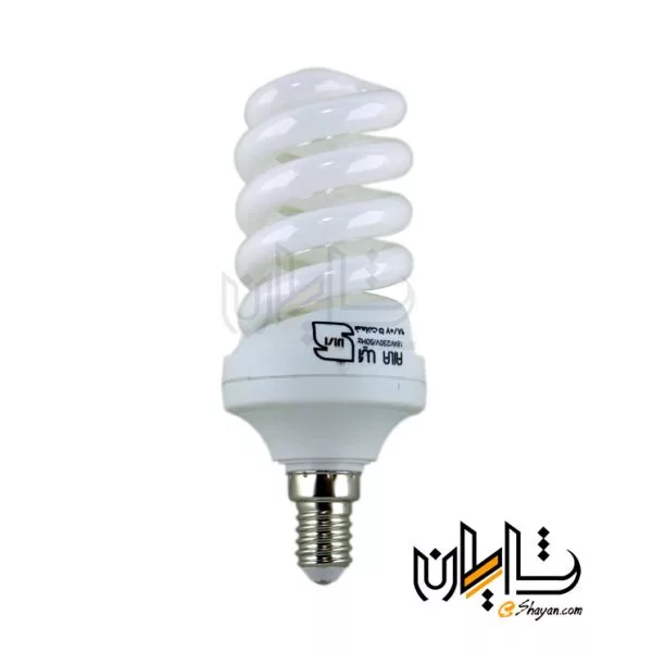 لامپ کم مصرف پیچی 18 وات آیلا