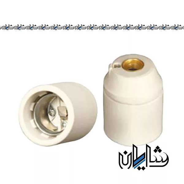 سرپیچ آویز ۲ تکه با راکورد برنجی E27 پارت