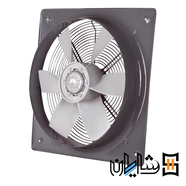 هواکش صنعتی ایلکا با پروانه پلاستیکی دمنده VIE-60R4T