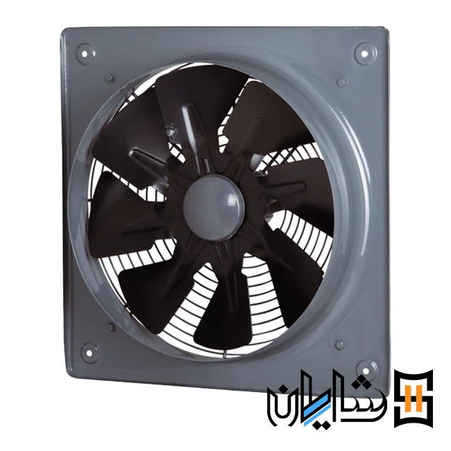 هواکش صنعتی فلزی با پروانه فلزی دمنده VIA-30C2S