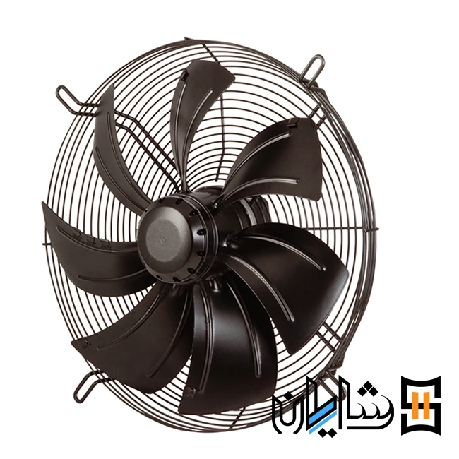 هواکش ایلکا هفت پر فلزی معکوس دمنده VIK-40A4T2-H