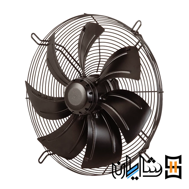 هواکش ایلکا هفت پر فلزی معکوس دمنده VIK-40A6S2