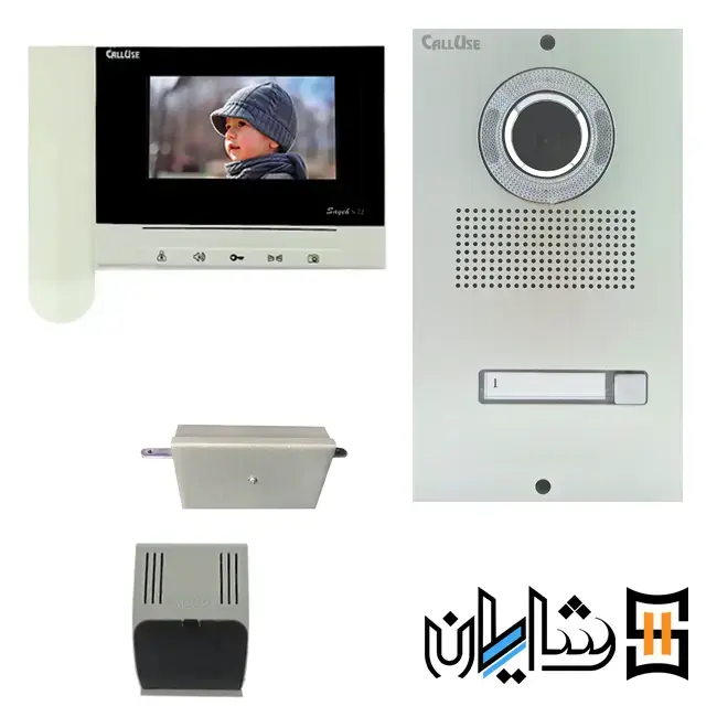 پک کامل آیفون تصویری دو واحدی کالیوز S72 با پنل نفیس