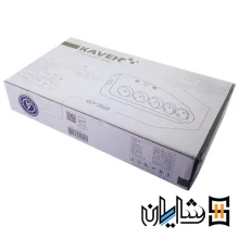 محافظ 5 راهی لوازم صوتی تصویری بدون ارت کاوه با کابل 1.5 متر1