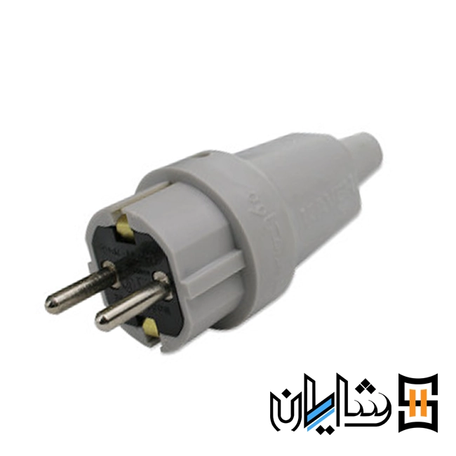 دوشاخه صنعتی ارت دار کاوه‌ (نری)