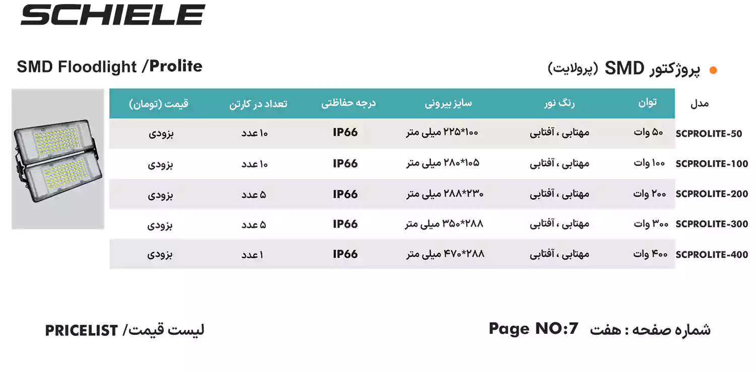 لیست قیمت شیله