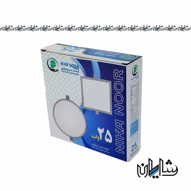 پنل فولایت سایزشو گرد روکار 25 وات نیکانور-2