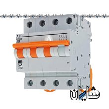 کلید مینیاتوری سه فاز و نول 10 آمپر 10 کیلو آمپر توس فیوز|AEG