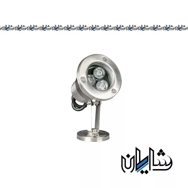 چراغ استخری 3 وات RGB گرد پایه دار EDC