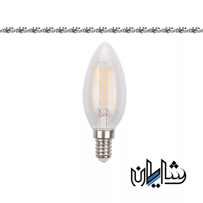 لامپ شمعی فیلامنتی کندل 4 وات مات ZFR