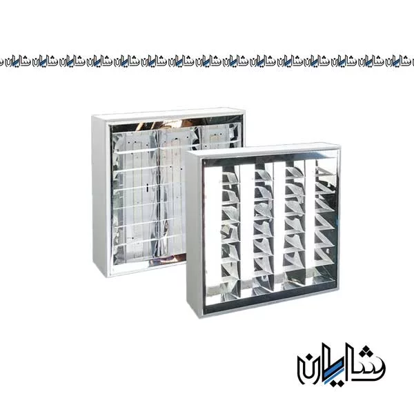 چراغ شبکه SMD/FPL روکار 16*4 شاهچراغ