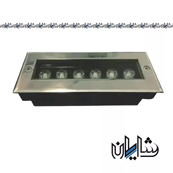 چراغ دفنی 6 وات مستطیل ماهرخ