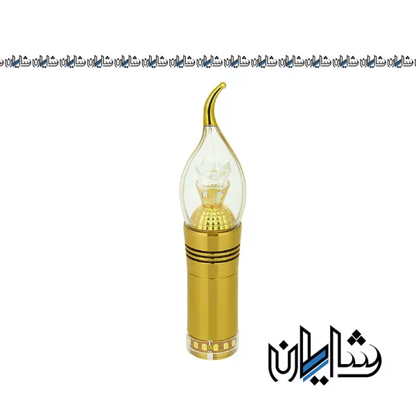لامپ ال ای دی اشکی 7 وات پایه طلایی سه حالته EDC