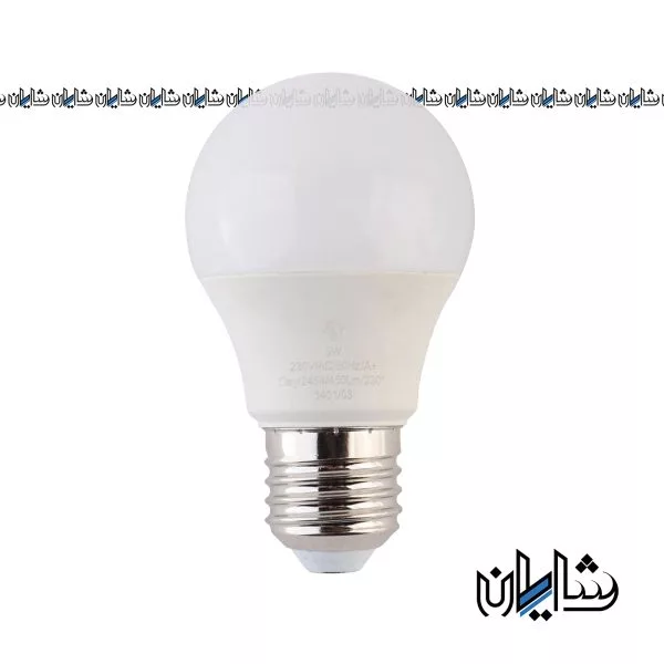 لامپ حبابی 9 وات SMD E27 پارس شوان