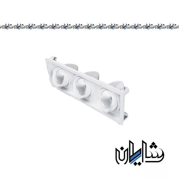 چراغ سقفی گریل سه تایی 96 وات EDC