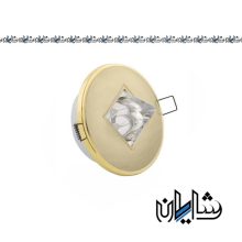 چراغ هالوژن دور طلایی EDC مدل A07