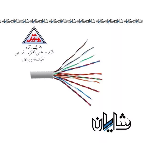 کابل 10 زوج 0.6 افشار نژاد خراسان