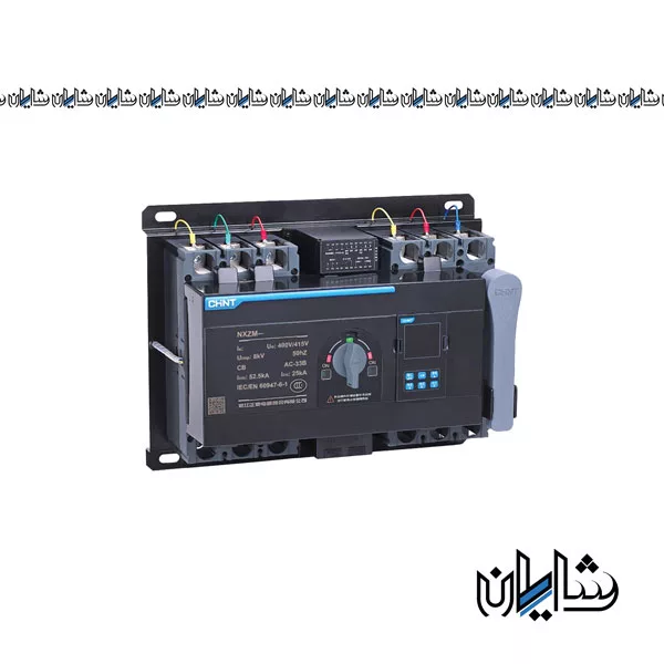 کلید اتوماتیک 250 آمپر دو طرفه موتوردار 3 پل چینت مدل NXZM-250H