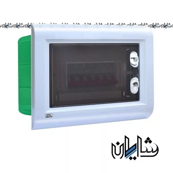 جعبه فیوز توکار 6 عددی همراه با شین نول دنا الکتریک