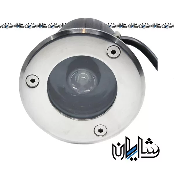 چراغ دفنی 1 وات گرد بزرگ ماهرخ