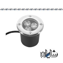 چراغ دفنی 3 وات رنگی ماتو