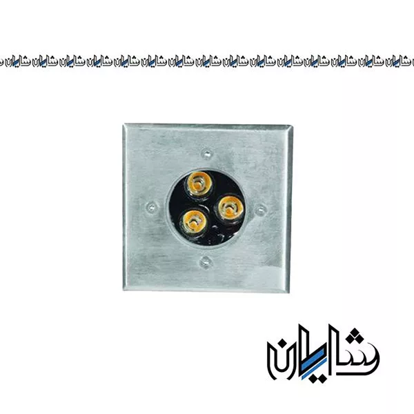 چراغ دفنی 3 وات مربع ماهرخ