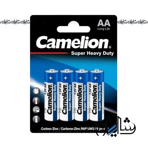 باتری قلمی کملیون مدل Super Heavy Duty بسته 4 عددی