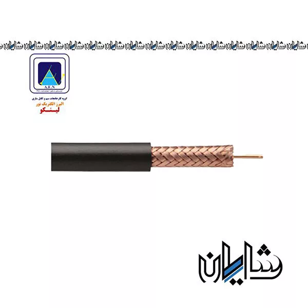 کابل RG59 ساده البرز الکتریک نور