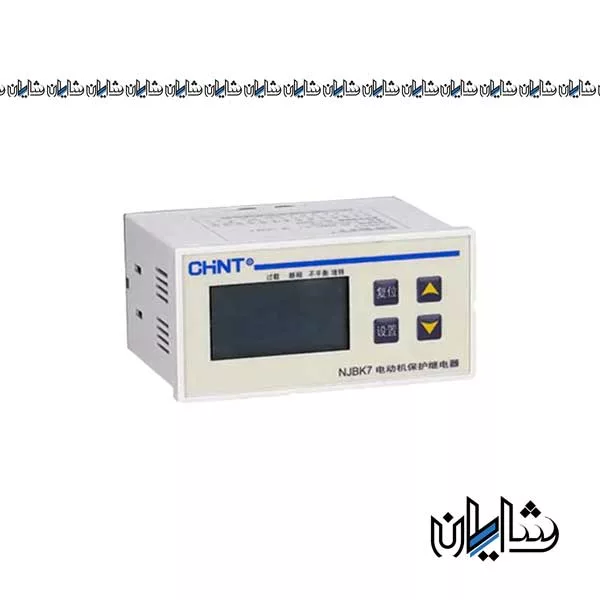 رله حفاظت موتور با نمایشگر دیجیتال و ترانس جریان و کابل ارتباطی چینت مدل NJBK7-800/400