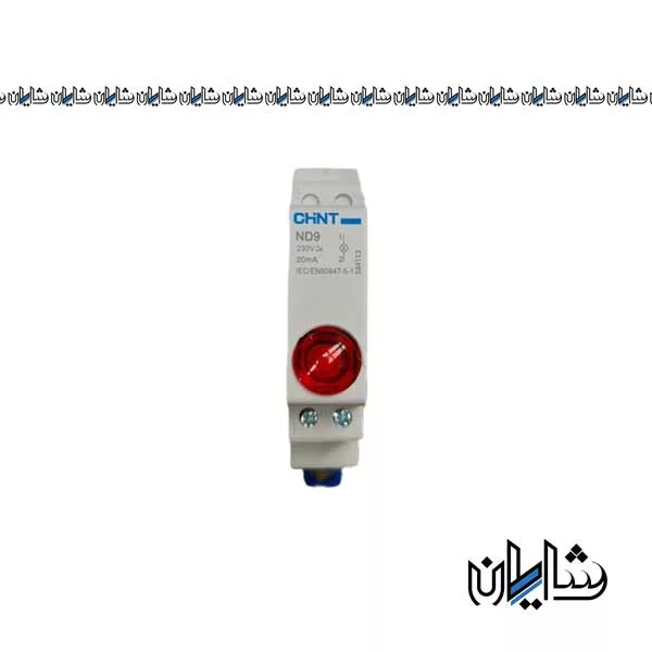چراغ سیگنال مینیاتوری قرمز چینت مدل ND9-1