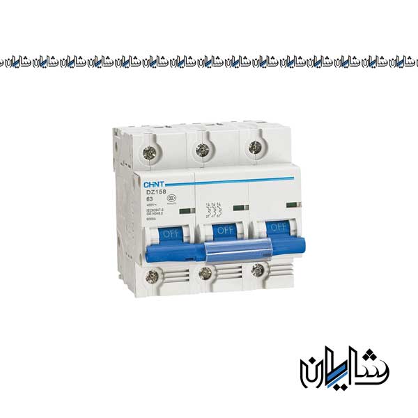 کلید مینیاتوری 125 آمپر سه پل چینت مدل DZ158
