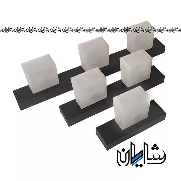 چراغ دکوراتیو 12 وات مدل برلیان فلزی مشکی زانیس