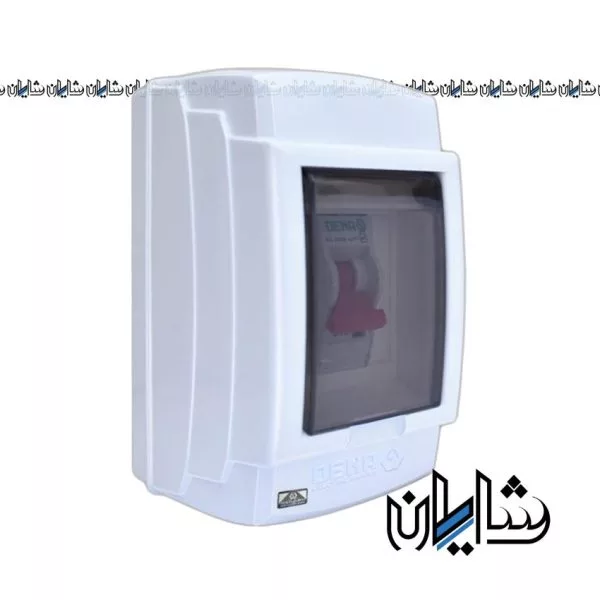 جعبه فیوز روکار 2 عددی درب دار دنا الکتریک