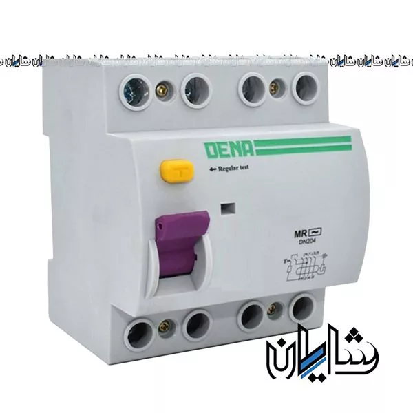 کلید محافظ جان 32 آمپر چهار پل مگنتیک دنا الکتریک