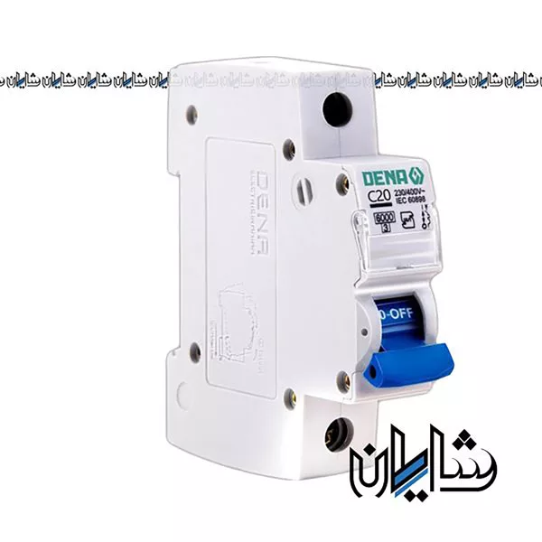 فیوز مینیاتوری یک پل 6 آمپر دنا الکتریک