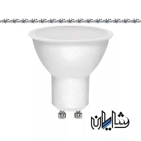 لامپ هالوژنی دیفیوزدار 6 وات SMD با سرپیچ GU10 افراتاب