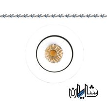 چراغ سقفی توکار فلت 5 وات EDC