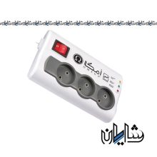 محافظ برق یخچال فریزر امگا 3 خانه مدل P3100 طول 1/5 متر