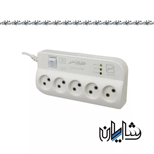 محافظ برق کامپیوتر 5 خانه فروزش FR250 با کابل 2.8 متر